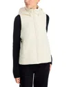 Eileen Fisher Puffer Vest In Neutral