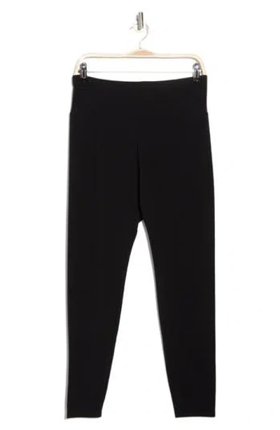 Eileen Fisher Pull-on Jersey Pants In Black