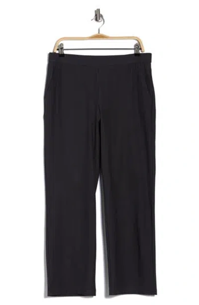 Eileen Fisher Pull-on Straight Leg Pants In Blue