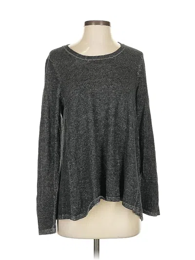 Pre-owned Eileen Fisher Pullover Sweater In Black