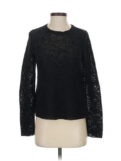 Pre-owned Eileen Fisher Pullover Sweater In Black