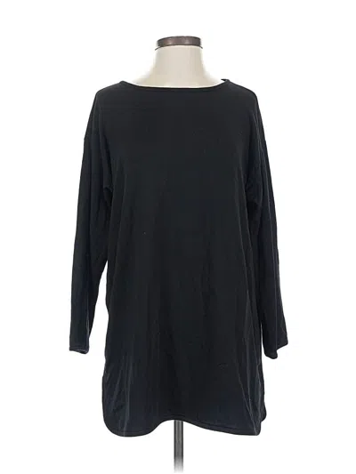 Pre-owned Eileen Fisher Pullover Sweater In Black