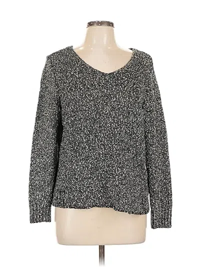 Pre-owned Eileen Fisher Pullover Sweater In Black