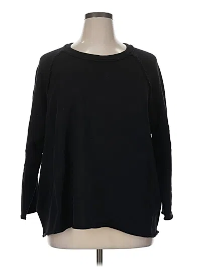Pre-owned Eileen Fisher Pullover Sweater In Black
