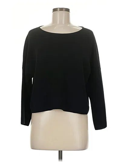Pre-owned Eileen Fisher Pullover Sweater In Black