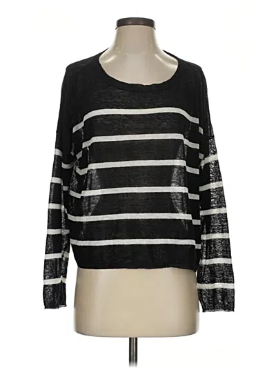 Pre-owned Eileen Fisher Pullover Sweater In Black