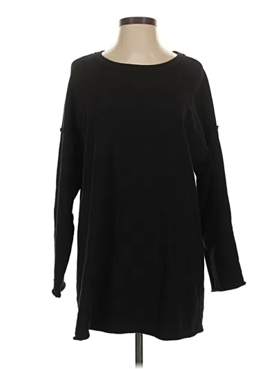 Pre-owned Eileen Fisher Pullover Sweater In Black