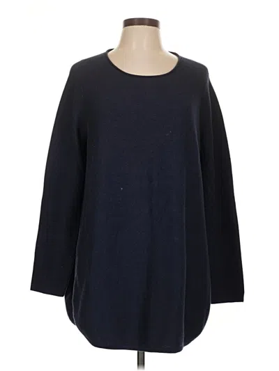 Pre-owned Eileen Fisher Pullover Sweater In Black