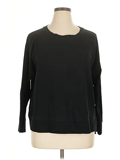 Pre-owned Eileen Fisher Pullover Sweater In Black