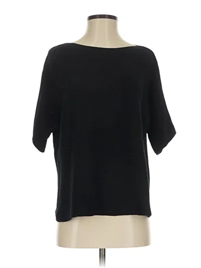 Pre-owned Eileen Fisher Pullover Sweater In Black