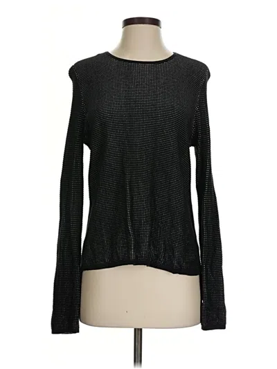 Pre-owned Eileen Fisher Pullover Sweater In Black