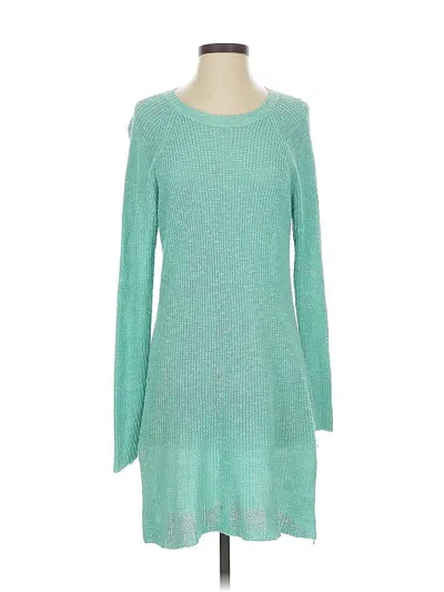 Pre-owned Eileen Fisher Pullover Sweater In Blue