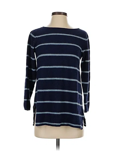 Pre-owned Eileen Fisher Pullover Sweater In Blue