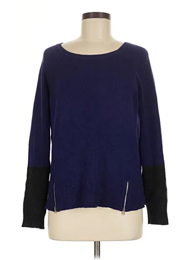 Pre-owned Eileen Fisher Pullover Sweater In Blue