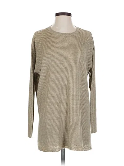 Pre-owned Eileen Fisher Pullover Sweater In Brown