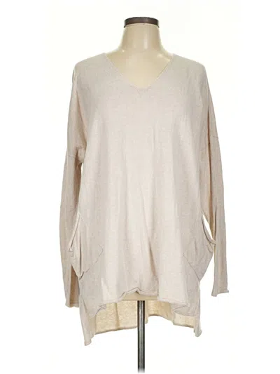 Pre-owned Eileen Fisher Pullover Sweater In Brown