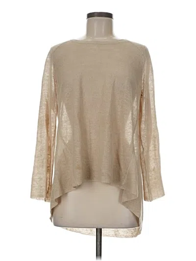 Pre-owned Eileen Fisher Pullover Sweater In Brown