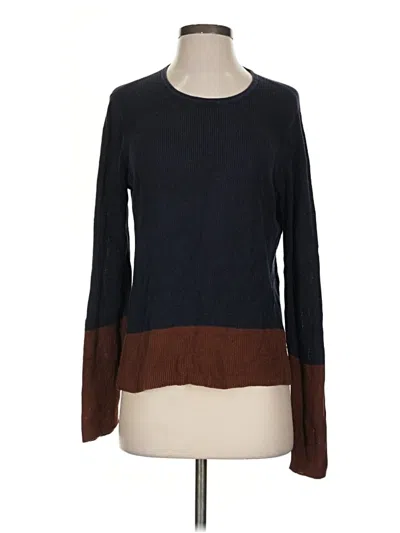 Pre-owned Eileen Fisher Pullover Sweater In Brown