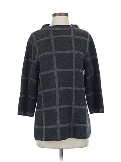 Pre-owned Eileen Fisher Pullover Sweater In Gray