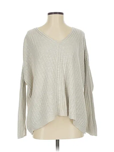 Pre-owned Eileen Fisher Pullover Sweater In Gray