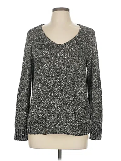 Pre-owned Eileen Fisher Pullover Sweater In Gray