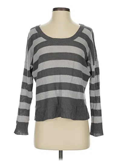 Pre-owned Eileen Fisher Pullover Sweater In Gray