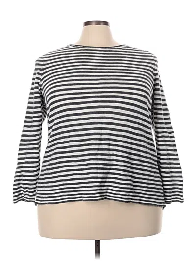 Pre-owned Eileen Fisher Pullover Sweater In Gray