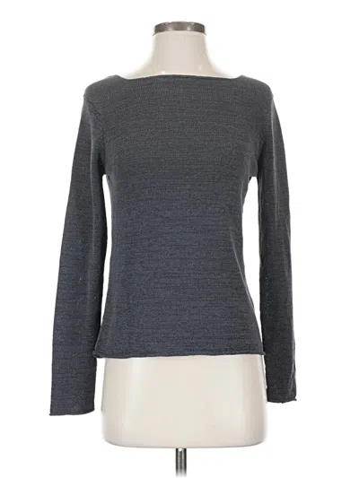 Pre-owned Eileen Fisher Pullover Sweater In Gray