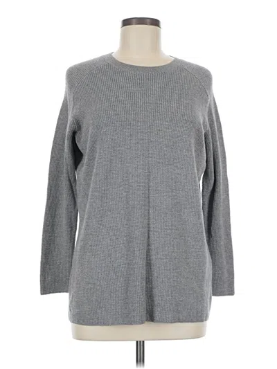 Pre-owned Eileen Fisher Pullover Sweater In Gray