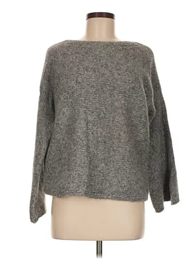 Pre-owned Eileen Fisher Pullover Sweater In Gray