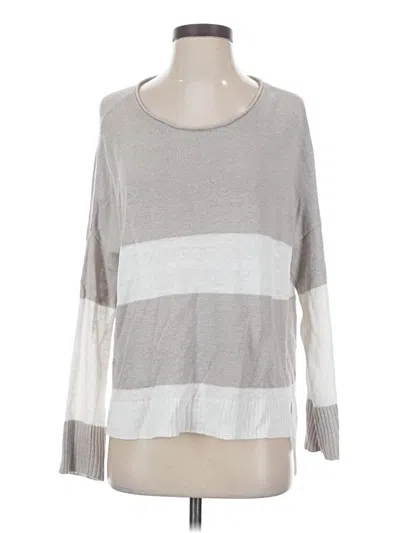 Pre-owned Eileen Fisher Pullover Sweater In Gray