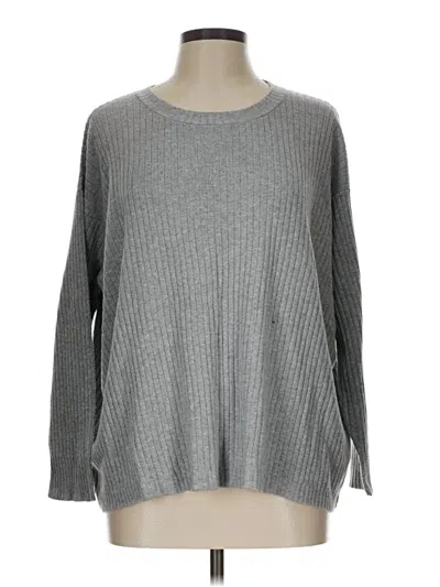 Pre-owned Eileen Fisher Pullover Sweater In Gray