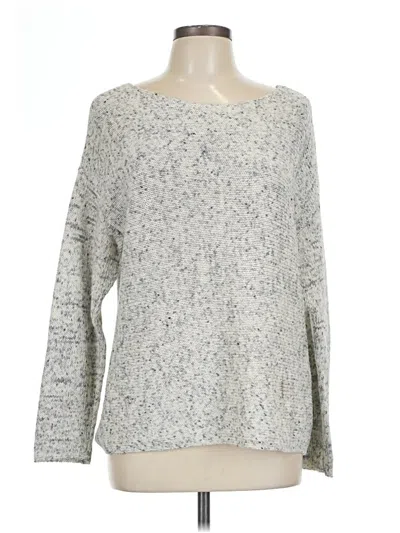 Pre-owned Eileen Fisher Pullover Sweater In Gray