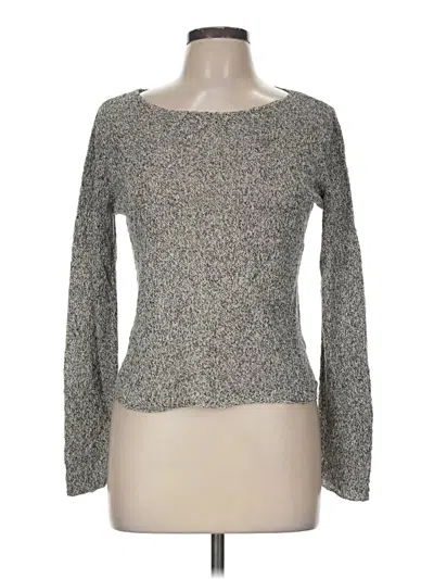 Pre-owned Eileen Fisher Pullover Sweater In Gray