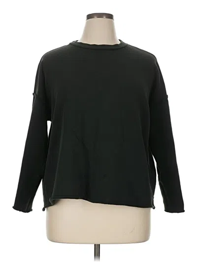 Pre-owned Eileen Fisher Pullover Sweater In Green