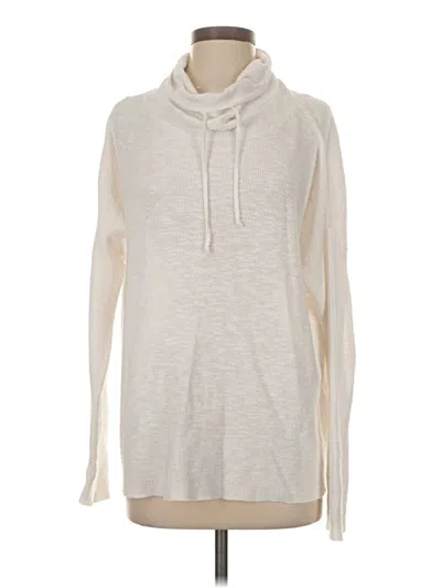Pre-owned Eileen Fisher Pullover Sweater In Ivory