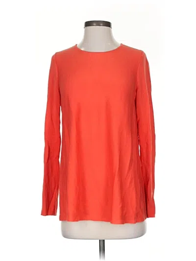 Pre-owned Eileen Fisher Pullover Sweater In Orange