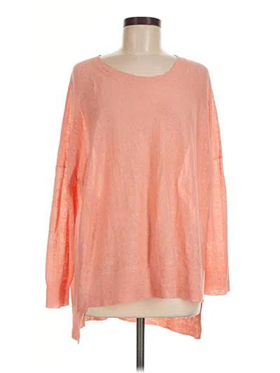 Pre-owned Eileen Fisher Pullover Sweater In Orange