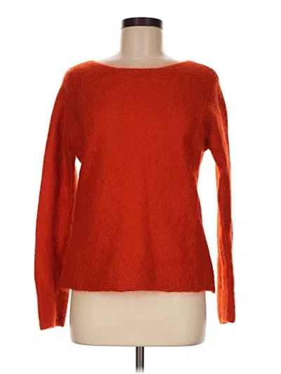 Pre-owned Eileen Fisher Pullover Sweater In Orange