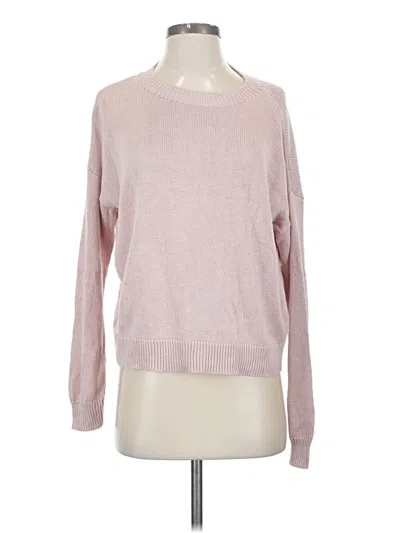 Pre-owned Eileen Fisher Pullover Sweater In Pink