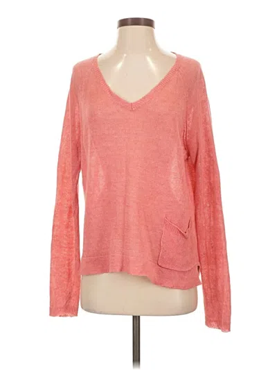 Pre-owned Eileen Fisher Pullover Sweater In Pink