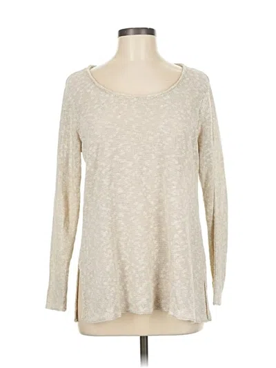 Pre-owned Eileen Fisher Pullover Sweater In White