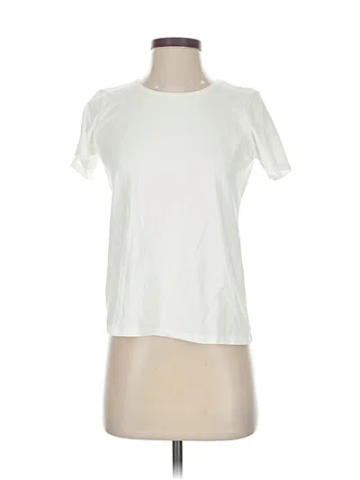 Pre-owned Eileen Fisher Pullover Sweater In White