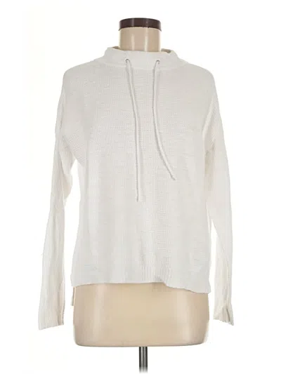 Pre-owned Eileen Fisher Pullover Sweater In White