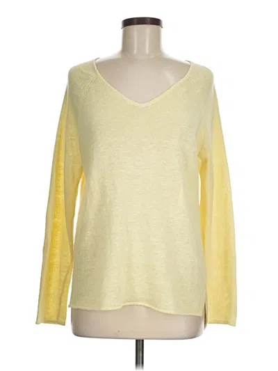 Pre-owned Eileen Fisher Pullover Sweater In Yellow