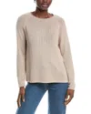 Eileen Fisher Raglan Sleeve Sweater In Gray