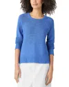 Eileen Fisher Raglan Sleeve Sweater In Ultma