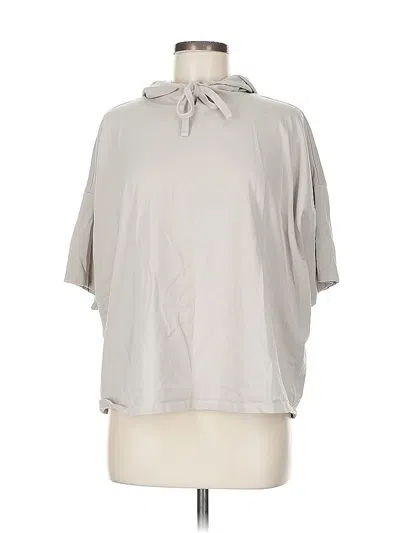 Pre-owned Eileen Fisher Raincoat In Gray