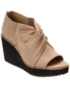 Eileen Fisher Raja Platform Wedge Sandal In Brown