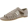 Eileen Fisher Ratonb Womens Strappy Manmade Gladiator Sandals In Green